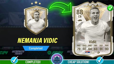 88 Centurions Icon Nemanja Vidic SBC Completed Cheap Solution Tips