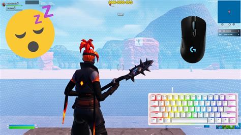 Asmr Fortnite Chill 😴 1v1 Realistic Gameplay Razer Huntsman Mini 4k