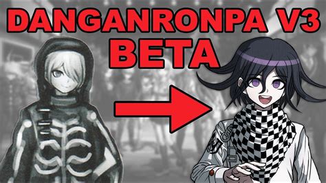 Danganronpa V3 Beta Designs Youtube