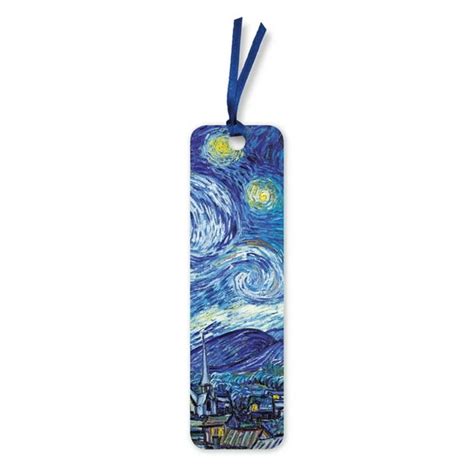 Flame Tree Bookmarks Vincent Van Gogh The Starry Night Bookmarks