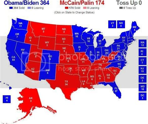 2008 Presidential Election Maps: Obama takes key swing states