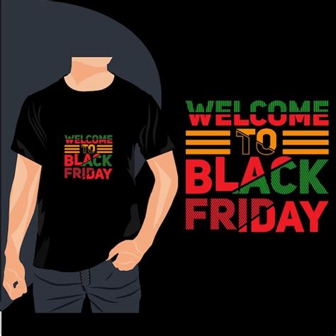 Premium Vector Black Friday Typography T Shirt Design