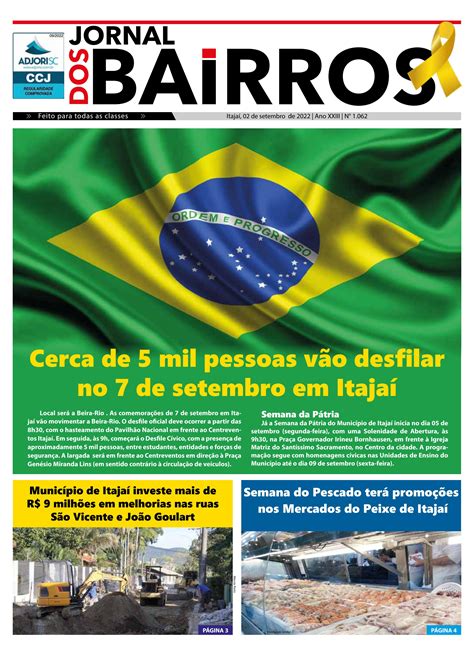 Jornal Dos Bairros Setembro By Editora Bittencourt Issuu