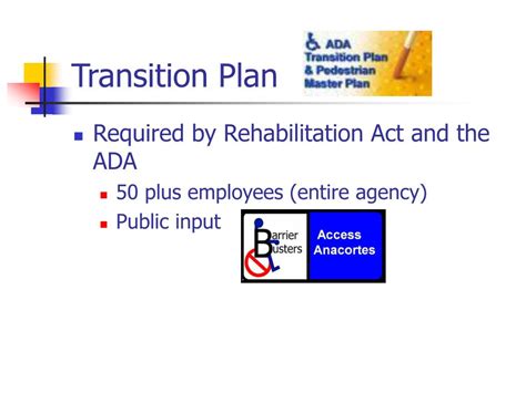 Ppt How To Develop An Ada Self Evaluation Transition Plan