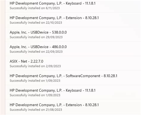 hp software component hp support community