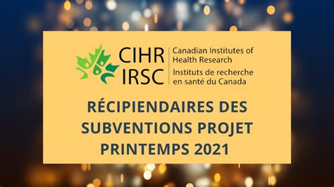 F Licitations Aux R Cipiendaires Des Subventions Projet Du Printemps