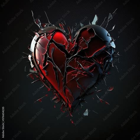 Real Broken Heart Photo