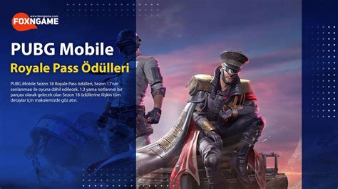 Pubg Mobile Season 18 Royale Pass Rewards Foxngame