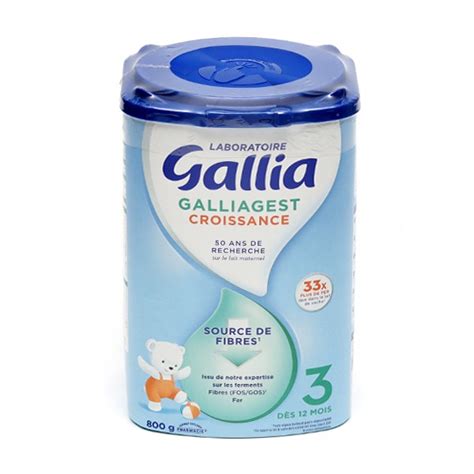 Gallia Galliagest Lait De Croissance Eme Ge De Mois Ans