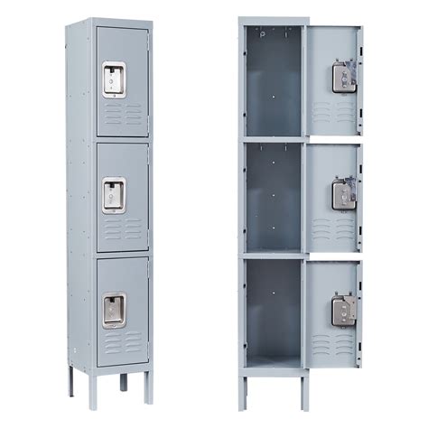 Fesbos Metal Lockers 5 3 Doors Employees Locker Steel Storage Cabinet