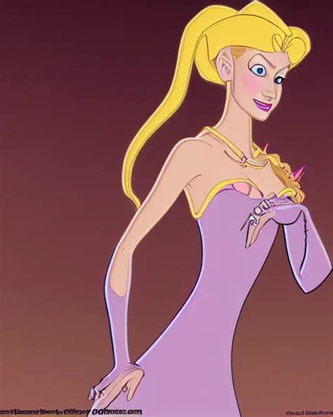 Princess Daphne Character Portrait By Don Bluth Sci Stable