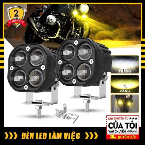 3inch Đèn Chạy Cho Ô Tô Xe Máy Đèn LED Thanh Đèn Sương Mù Đèn Pha Đèn