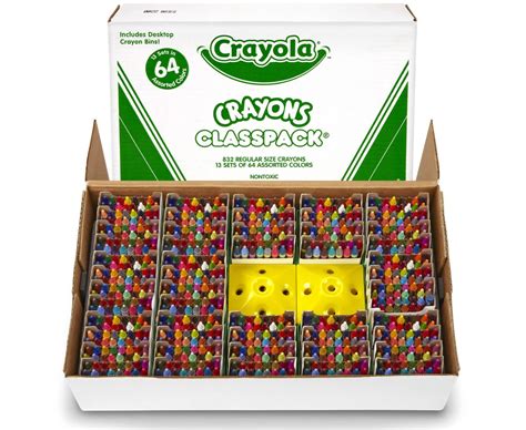 Crayola Construction Paper Crayons Classpack Bulk Assorted School