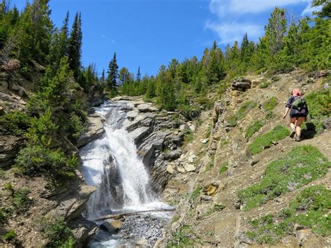 Hiking The Berg Lake Trail Around Mount Robson Glacier In British