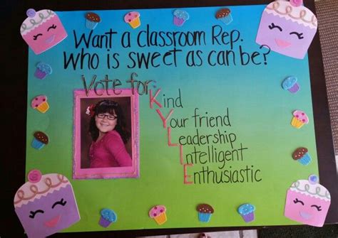 A poster my daughter and I made for student council. | Student council ...