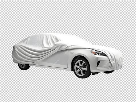 A car covered by fabric Surprising gift is covered by fabric Surprising