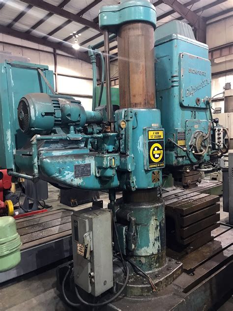 Used Giddings Lewis Bickford Chipmaster Radial Arm Drill