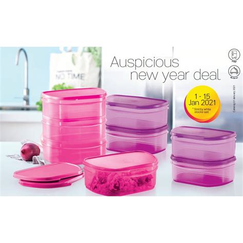 Tupperware Stack Em All 650ml 4pcs Shopee Malaysia