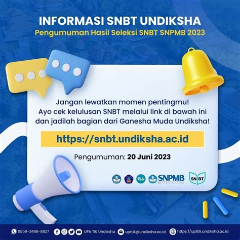 Website Pengumuman Utbk Snbt Upa Tik Undiksha