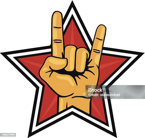 Rock Star Stock Illustration Download Image Now Star Shape Early