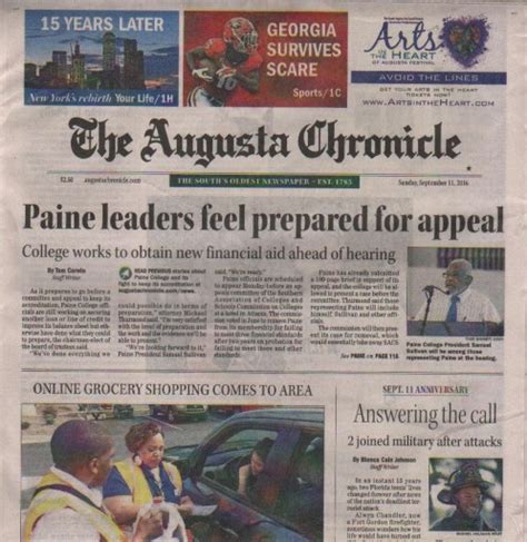 Augusta Chronicle Tswrural