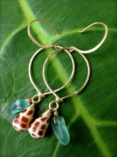 This Item Is Unavailable Etsy Beachglass Jewelry Sea Glass Earrings Shell Earrings