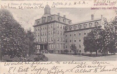 NEW YORK - Buffalo - Sisters of Charity Hospital 1904 | eBay