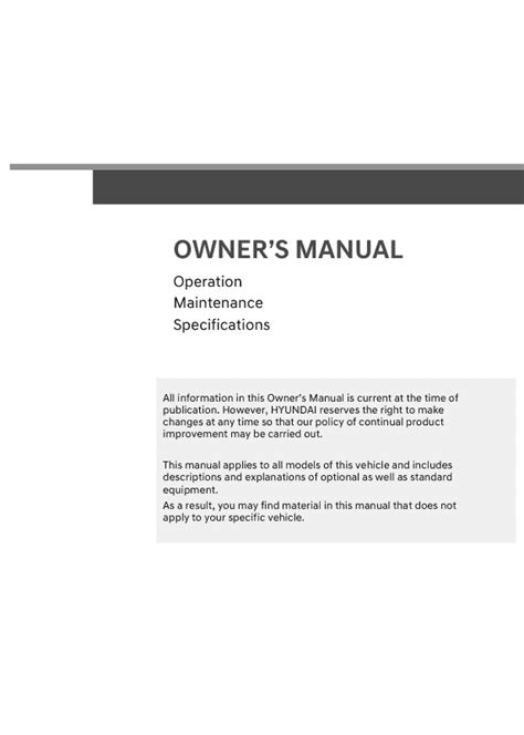 2023 Hyundai Ioniq 6 Owner S Manual PDF 582 Pages