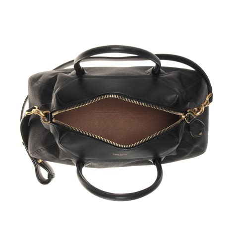 Lyst Nina Ricci Rdv Leather Shoulder Bag In Black