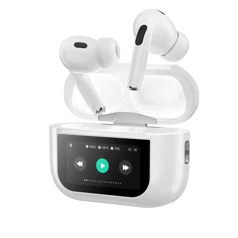 True Wireless Earphones Noise Cancelling Sports Earbuds Smart Touch Screen Microphone In Ear