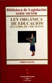 Ley Organica De Educacion Departamento De Redaccion Civitas