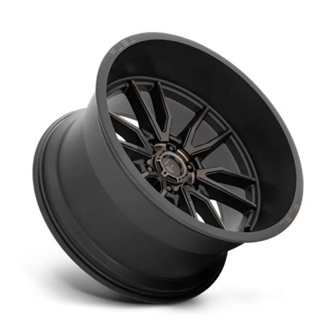 Fuel D762 Clash Matte Black Double Dark Tint 1 Piece Rims 22x12 6x135