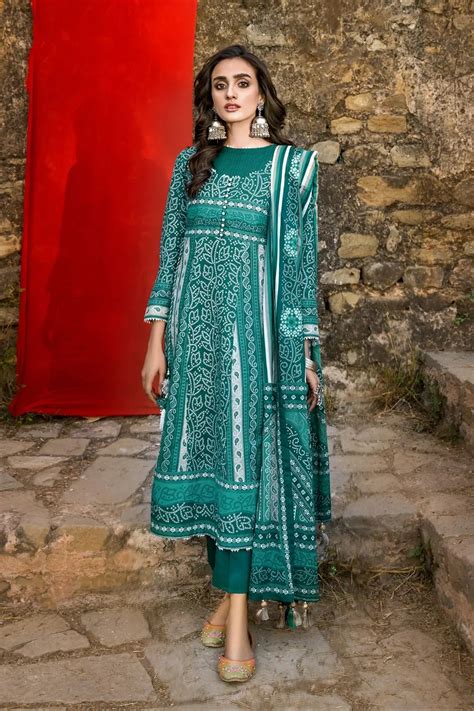 Traditional Chunri Printed Suits Bygul Ahmed Digital Printed Summer