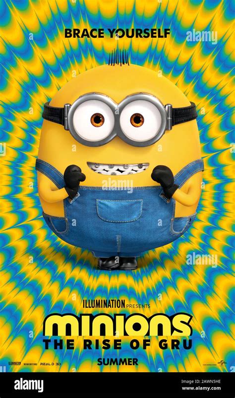 Minions rise of gru poster hi-res stock photography and images - Alamy