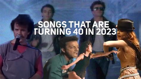 Here are the songs that are turning 40 in 2023