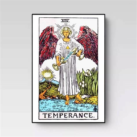 Temperance Tarot Card Art The Temperance Tarot Fan Art Etsy