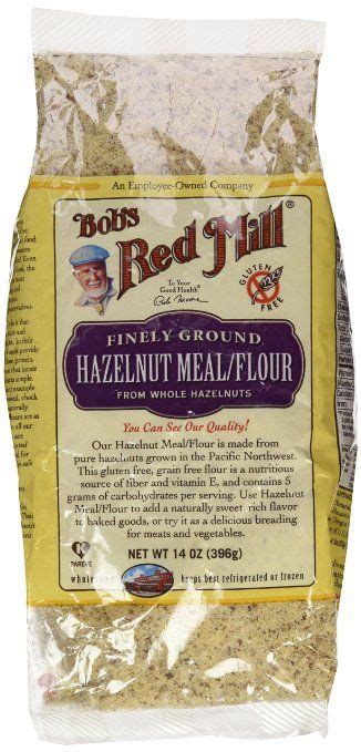 Bobs Red Mill Flourmeal Hazelnut 14 Ounces Hazelnut Grain Free Flours Red Mill Flour