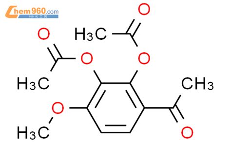 7595 82 6 Ethanone 1 2 3 bis acetyloxy 4 methoxyphenyl CAS号 7595 82