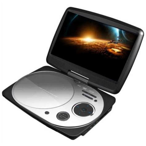 Impecca 9 Inch Swivel Portable Dvd Player White 1 Fred Meyer