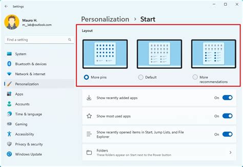 What's new with the Start menu on Windows 11 2022 Update | Windows Central