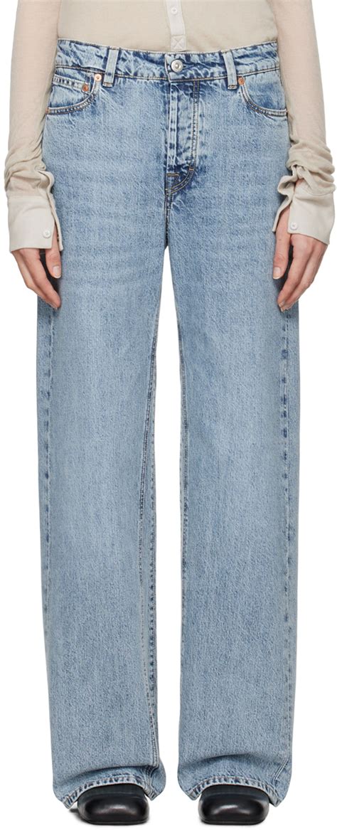 OUR LEGACY Blue Treble Cut Jeans SSENSE