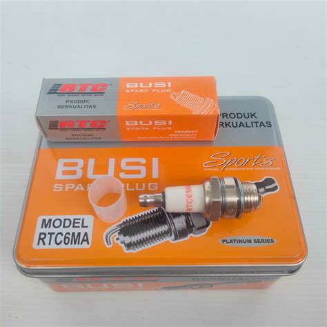 Busi RTC6MA Racing Mesin Potong Rumput Chainsaw Sinso Semprot Hama