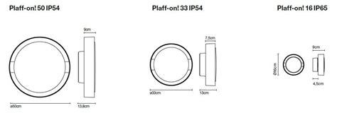 Plaff On Plafoniera Per Esterno A Led In Alluminio By Marset Design