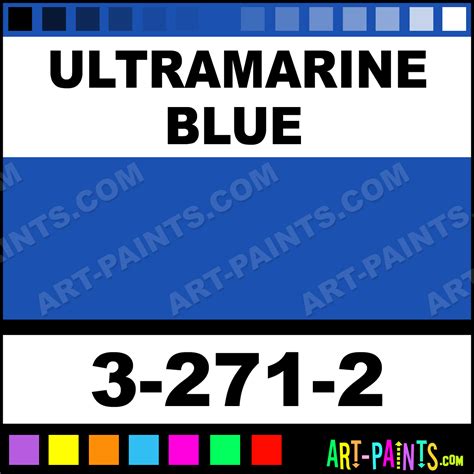 Ultramarine Blue Textile Standard Airbrush Spray Paints - 3-271-2 ...