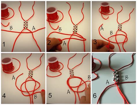 Tutorial Sencillo Cómo Hacer Pulseras De Macramé Y Abalorios Diy