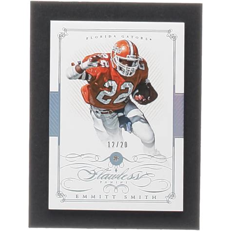 Emmitt Smith Panini National Treasures Collegiate Multisport