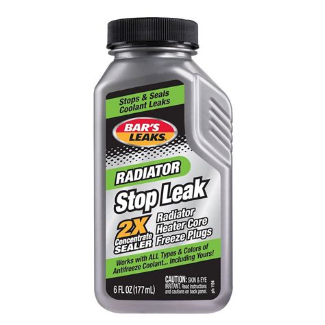 Bar S Leaks 6 Fl Oz Radiator Stop Leak Concentrate 1194 The Home Depot