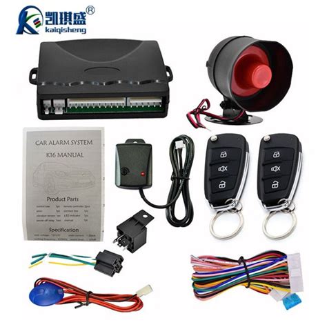 Car Alarm Systems Auto Remote Central Kit Central Locking With Remote Control Door Lock Vehicle