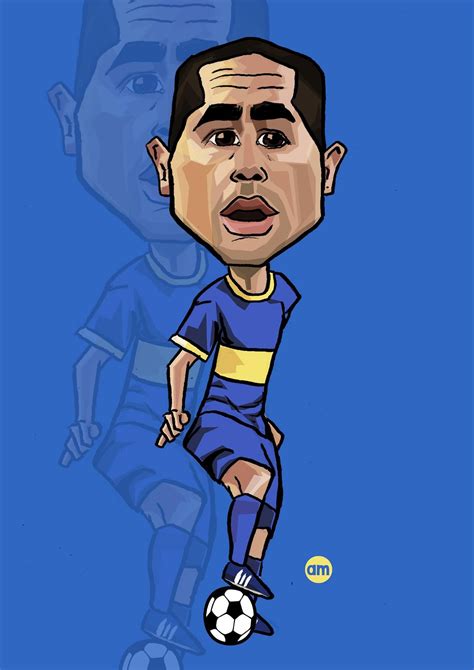 Juan Roman Riquelme Caricature Illustration Caricature Dibujo