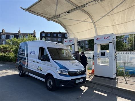 Sse Trials Hydrogen Van In Real Life Settings